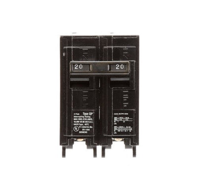 Siemens Q220R 20-Amp Two Pole Thermal Magnetic Molded Case Circuit Breaker