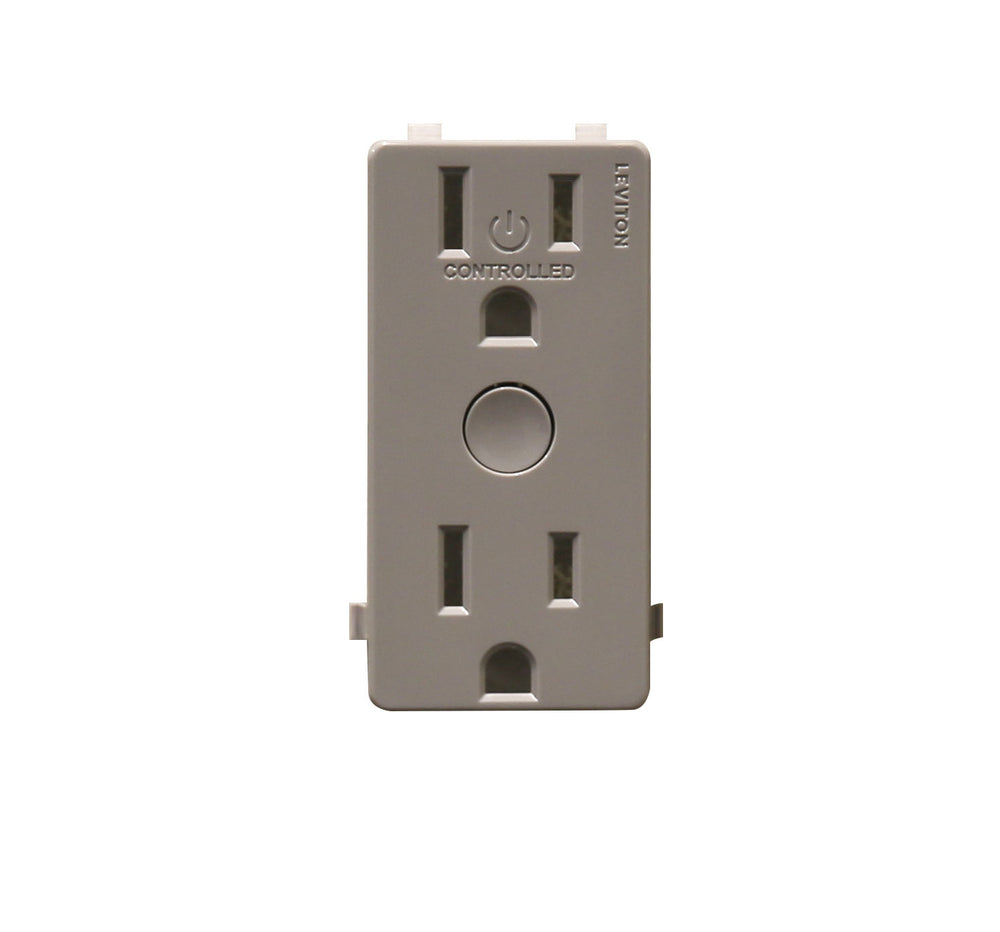Leviton DSRKT-1PG Decora Digital/Decora Smart Receptacle Color Change Kit, for use with Decora Smart 4-button controller