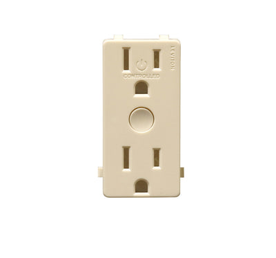 Leviton DSRKT-1PI Decora Digital/Decora Smart Receptacle Color Change Kit, for use with Decora Smart 4-button controller