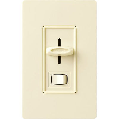 Lutron Skylark Preset Dimmer with On/Off Switch, 1000W, Incandescent/Halogen Only, Single-Pole/3-Way, 120V, S-103P-AL, Almond