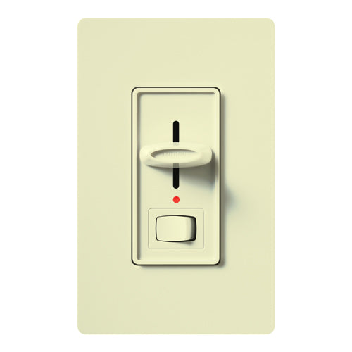 Lutron Skylark Preset Dimmer with On/Off Switch, 1000W, Incandescent/Halogen Only, Single-Pole, 120V, S-10PNL-AL, Almond