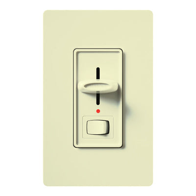 Lutron Skylark Preset Dimmer with On/Off Switch, 1000W, Incandescent/Halogen Only, Single-Pole, 120V, S-10PNL-AL, Almond