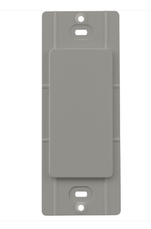 Lutron Blank Insert for Claro Wall Plates, Fits Decorator-Style Openings, SC-BI-CS, Cobblestone