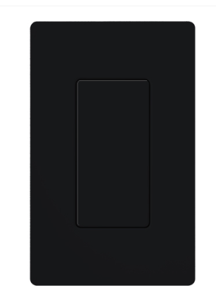 Lutron Blank Insert for Claro Wall Plates, Fits Decorator-Style Openings, SC-BI-MN, Midnight