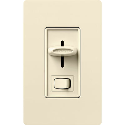 Lutron Skylark Dual Fan/Light Control, 1.5A Fan and 300W Incandescent/Halogen Light, 120V, Single Pole, SFSQ-LF-AL, Almond