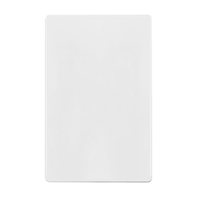 Screwless Blank One-Gang Wall Plate