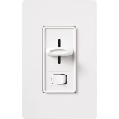 Lutron Skylark Dimmer Switch, Magnetic Low-Voltage 450W/600 VA, Single Pole, SLV-600P-WH, White