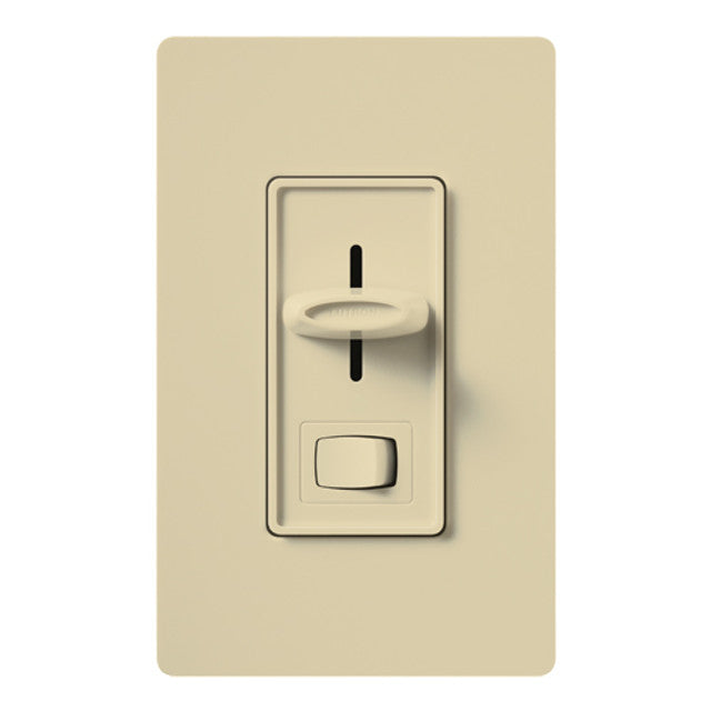Lutron Skylark Dimmer Switch for Magnetic Low-Voltage, 450W/600 VA, Single Pole/3-Way, SLV-603P-IV, Ivory