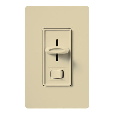 Lutron Skylark Dimmer Switch for Magnetic Low-Voltage, 450W/600 VA, Single Pole/3-Way, SLV-603P-IV, Ivory