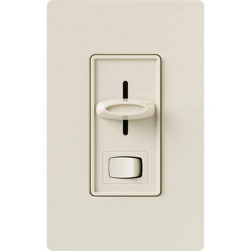 Lutron Skylark Dimmer Switch for Magnetic Low-Voltage, 450W/600 VA, Single Pole/3-Way, SLV-603P-LA, Light Almond