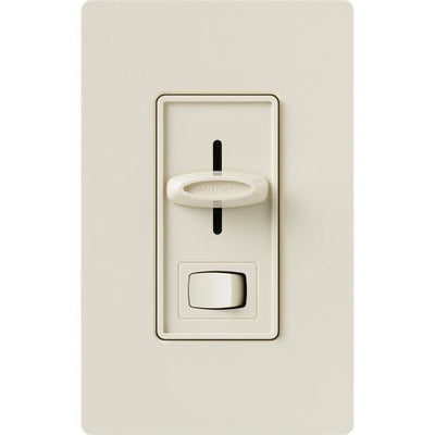 Lutron Skylark Dimmer Switch for Magnetic Low-Voltage, 450W/600 VA, Single Pole/3-Way, SLV-603P-LA, Light Almond