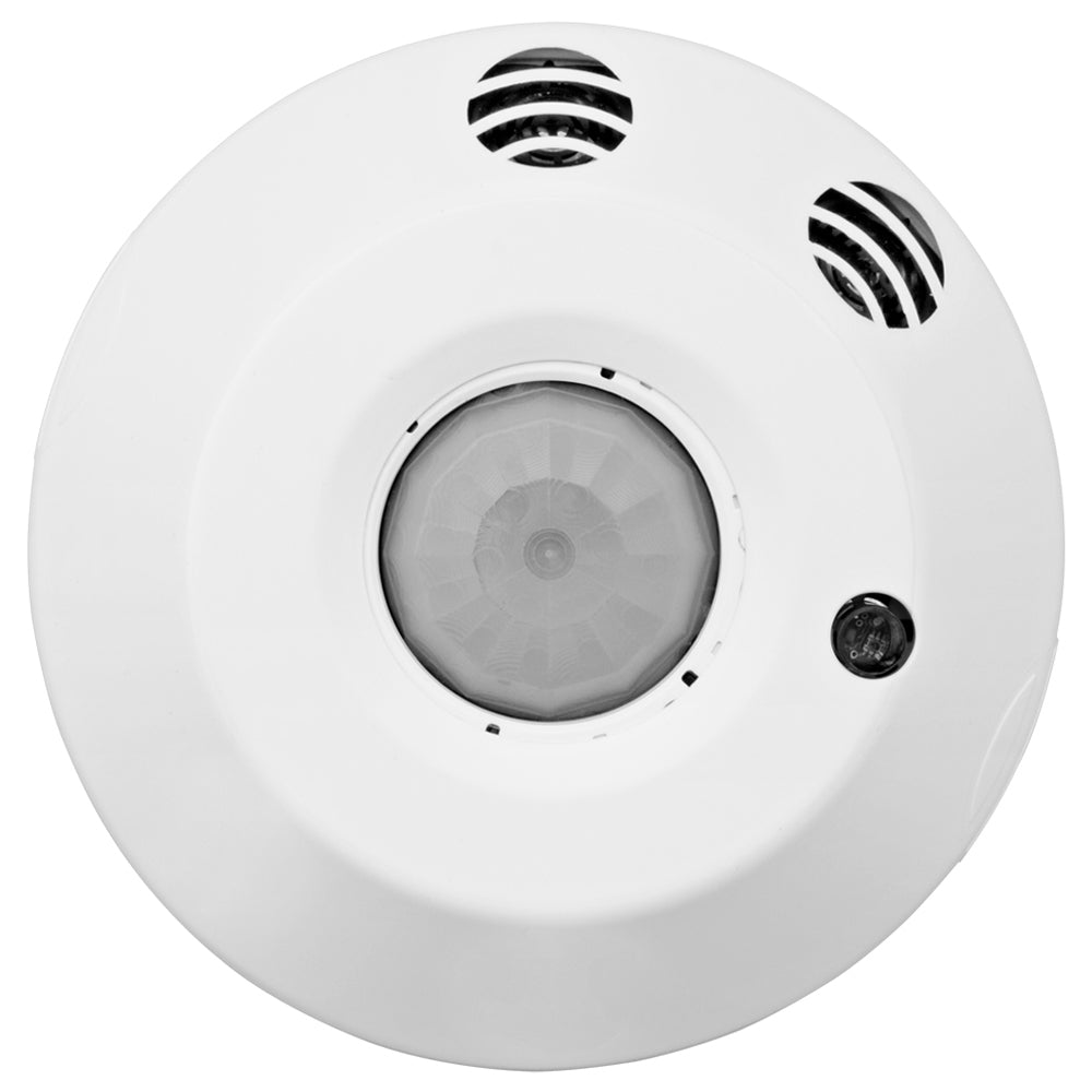 Leviton ACS05-DMW Smart Ceiling Mount Occupancy Sensor, Multi-Tech, Switching, 1-zone, 500 sq ft, 120-277VAC