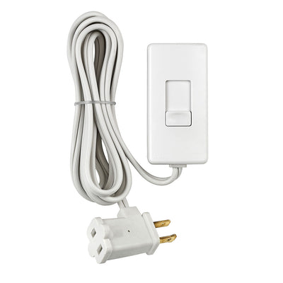 Leviton TBL03-10W Universal Tabletop Dimmer, 300W Incandescent Rating, 150W LED and CFL Rating, 120 Volt AC 60Hz, 6ft