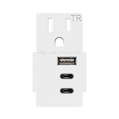 Type-A and Dual Type-C USB 15A Module