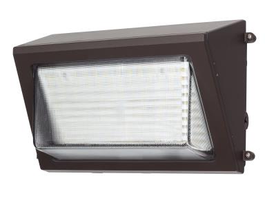 MaxLite WCF29U-CSBPC LED Wall Pack Light - 29W, 120-277V, 0-10V Dimming, CCT Select 3000/4000/5000K, Bronze, Photocell