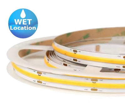 ADS-WCOB-504NW-24-10 - Outdoor Spotless COB LED Tape Light 16.4ft 24V 3.6W/ft 4000K