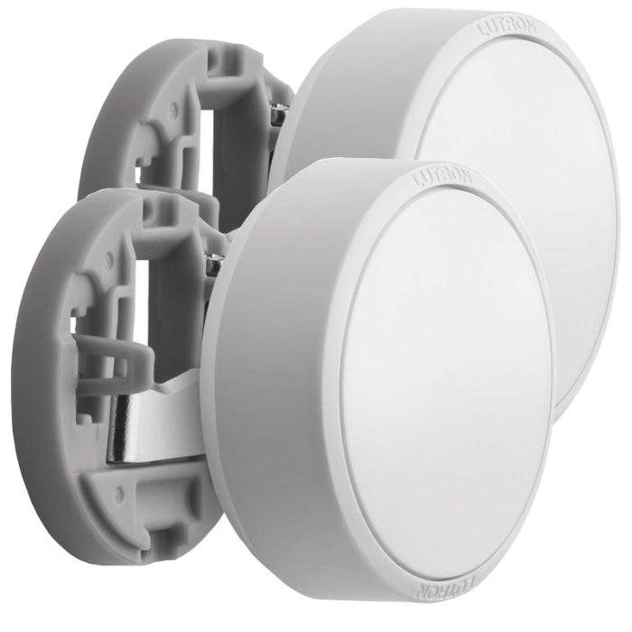 Lutron Aurora Smart Bulb Dimmer Switch for Philips Hue Smart Bulbs, Z3-1BRL-WH-L0-2 (2-Pack), White