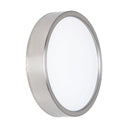 Progress 169061 P3632-0930K9 Portal 1-Light 13 in LED Flush Mount, Brushed Nickel