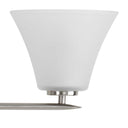 Progress 20327 P4625-09 Bravo 9-Light Chandelier Ceiling Light, Brushed Nickel