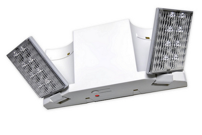 HY-12 - Indoor LED Emergency Light Adjustable Head 90 Min Battery UL