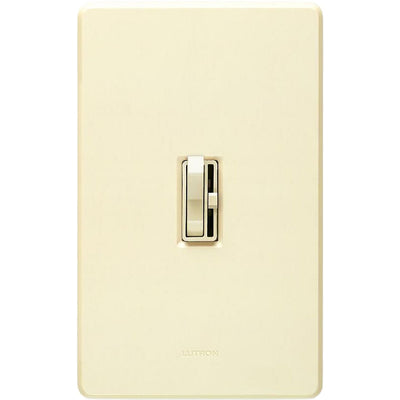 Lutron Ariadni Dimmer Switch, 1000W, Incandescent/Halogen Only, 120V, Single Pole/3-Way, AY-103P-AL, Almond