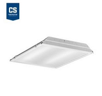 Lithonia Lighting Contractor Select GTL 2x2 LED Lensed Troffer 120-277V