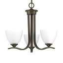Progress 158360 P400062-020 Laird 3-Light Chandelier Ceiling Light, Antique Bronze