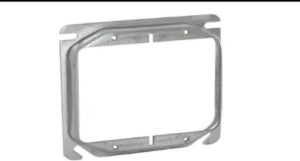 PLS-2MC-5/8 - 4 Inch Square Cover 2-Gang 5/8 Inch Raised