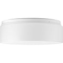 Progress 119359 P730005-030-30 Drums and Clouds 1-Light 11 in LED Drum Flush Mount, White