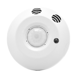 Leviton AC705-DMW Smart Ceiling Mount Sensor, Multi-Tech, 0-10V dimming, 1-zone, 500 sq ft coverage, 120-277VAC