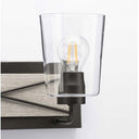 Progress 134270 P300232-020 Briarwood 4-Light Bathroom Vanity Light with Clear Glass Shade