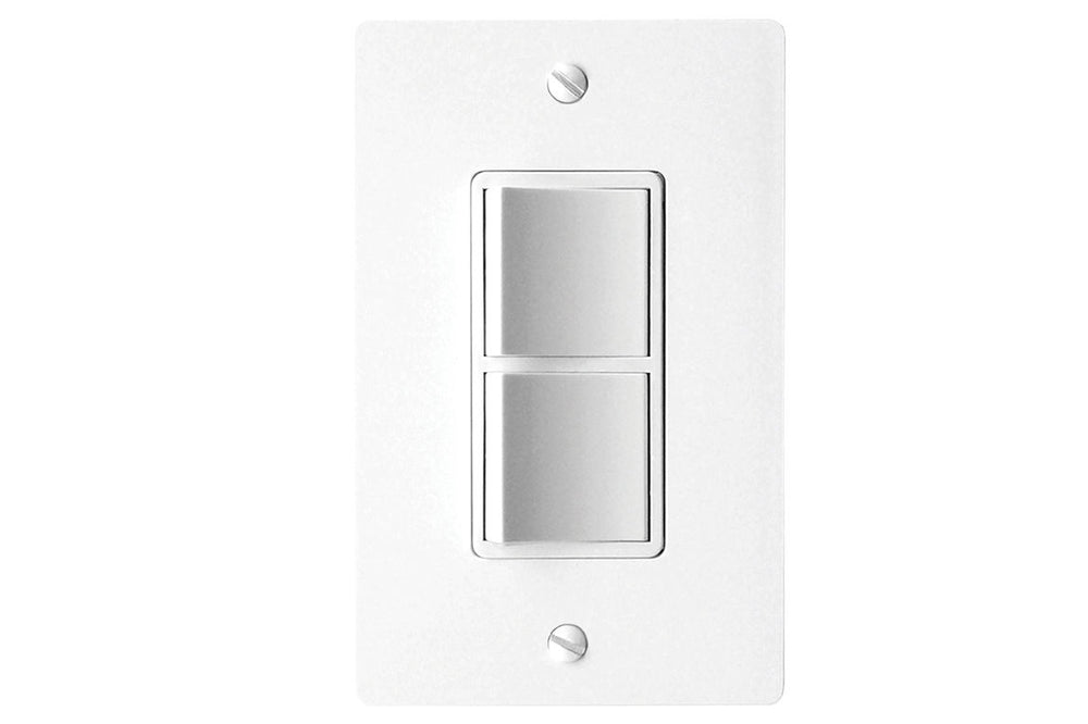 Panasonic FV-WCSW21-W EcoSwitch™, Two-Function On/Off Wall Switch, White