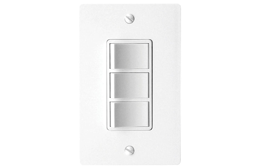 Panasonic FV-WCSW31-W EcoSwitch™, Three-Function On/Off Wall Switch, White