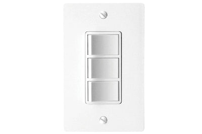 Panasonic FV-WCSW31-W EcoSwitch™, Three-Function On/Off Wall Switch, White