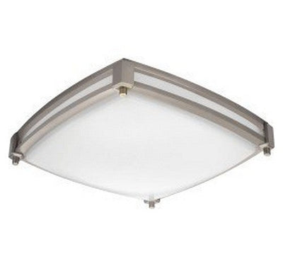 Lithonia Lighting FMSSATL Saturn 13" Residential LED Square Flush Mount 120V