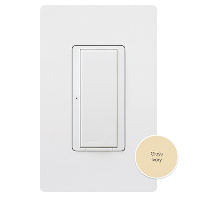 Lutron Vive Maestro Wireless Switch, 8A Light/3A Fan, Single Pole/Maestro, No Neutral Required, 120-277V, MRF2S-8S-DV-IV, Ivory