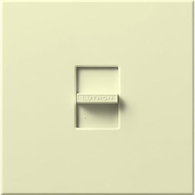 Lutron Nova MLV Dimmer, 800W (1000VA), Single-Pole, No Neutral Required, 120V, Large Control, Wall Plate Included, NLV-1000-AL, Almond