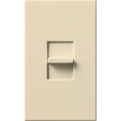 Lutron Nova T Momentary Contact Switch, 24V, Single-Pole/Multi-Location, Wall Plate Included, NRCS-1-BE, Beige