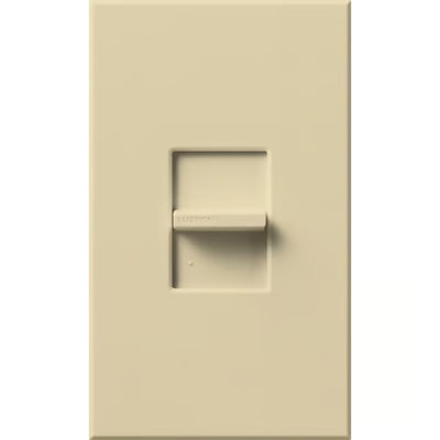 Lutron Nova T Momentary Contact Switch, 24V, Single-Pole/Multi-Location, Wall Plate Included, NRCS-1-IV, Ivory