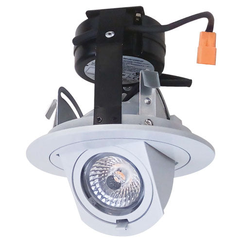 3" Round Integrated LED Adjustable Pull Down Insert