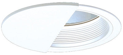 6" Baffle with Reflector Wall Wash Trim