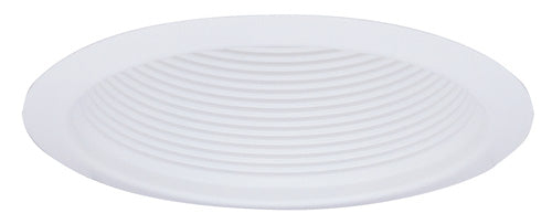 6" One Piece Self Flanged Baffle Trim with Clips