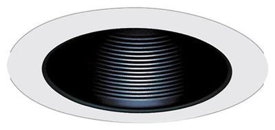 5" Metal Stepped Baffle with Coil Springs Trim