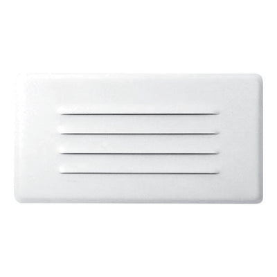 Incandescent Step Light with Louvered Faceplate
