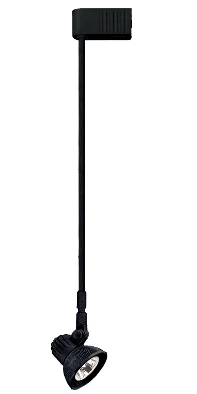 Electronic Low Voltage Clasp Accent Light with Stem Extension Track Fixture