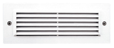 Incandescent Brick Light with Angled Louver Faceplate