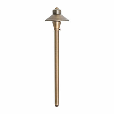 LA-112 - LA-12V-AREA LIGHTS - SOLID BRASS 3W 3000K