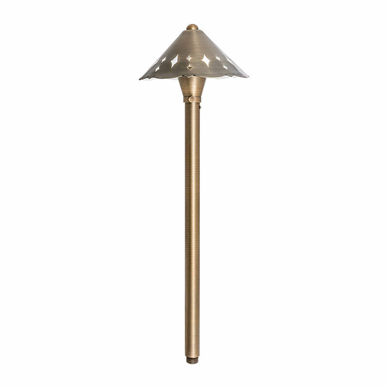 LA-118 - LA-12V-AREA LIGHTS - SOLID BRASS 3W 3000K