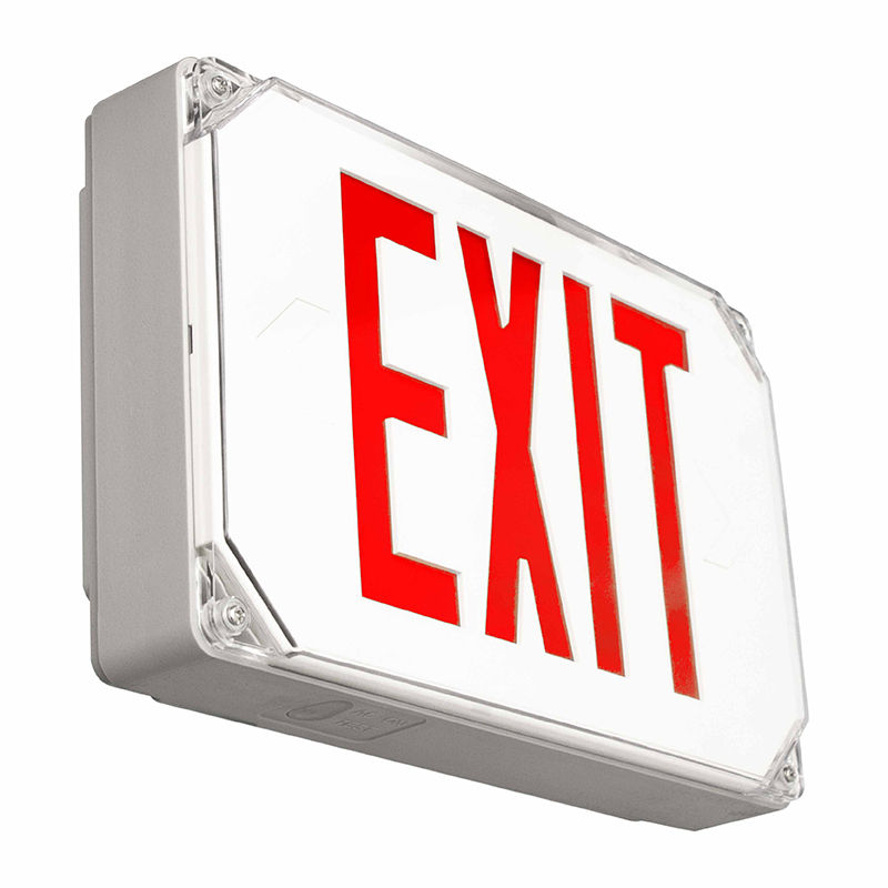 XT-WP - Wet Location Exit Signs 3.8W