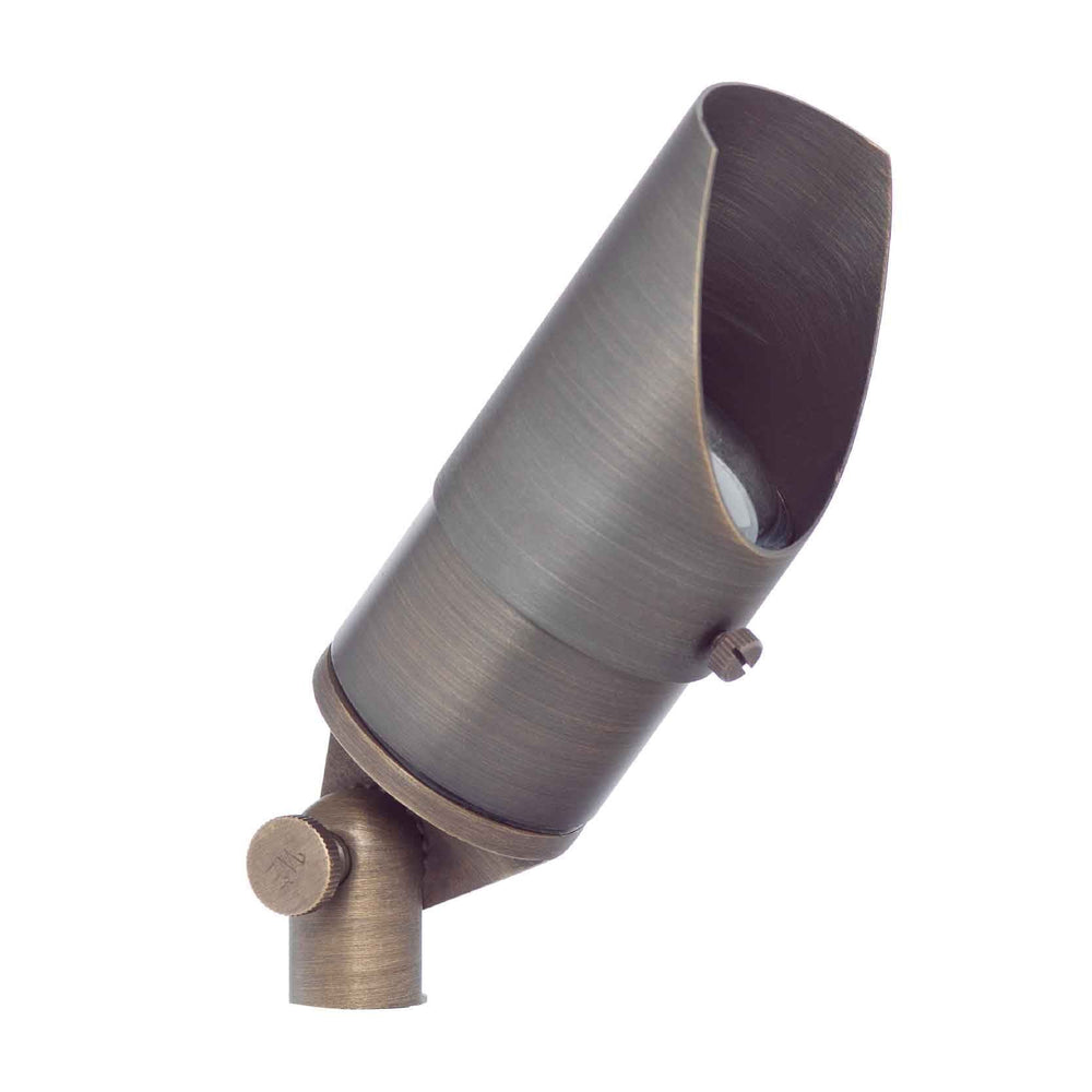 LD-009-BZ - 12V LED DIRECTIONAL LIGHT - SOLID BRASS 5W 3000K
